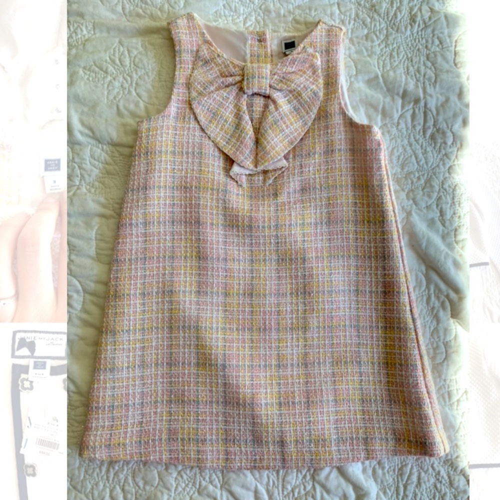 Janie and Jack tweed dress girls 3T
